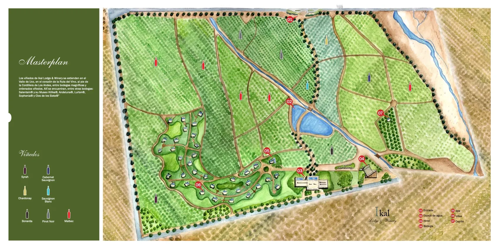 Masterplan de la Finca Ikal — Ribera de Las Tunas